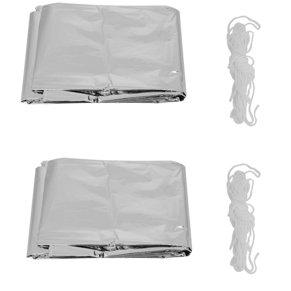 2 Pcs Durable Reflective Emerg - Survival Blanket Reflective 리뷰 및 가격