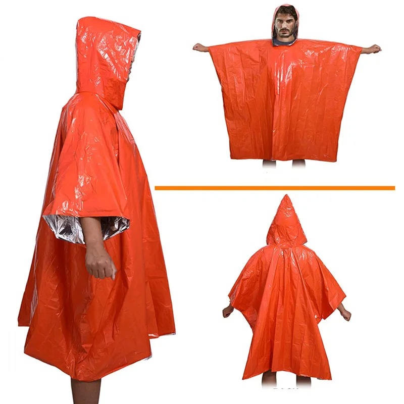 Camping Raincoat Waterproof Su - Survival Blanket Reflective 리뷰 및 가격