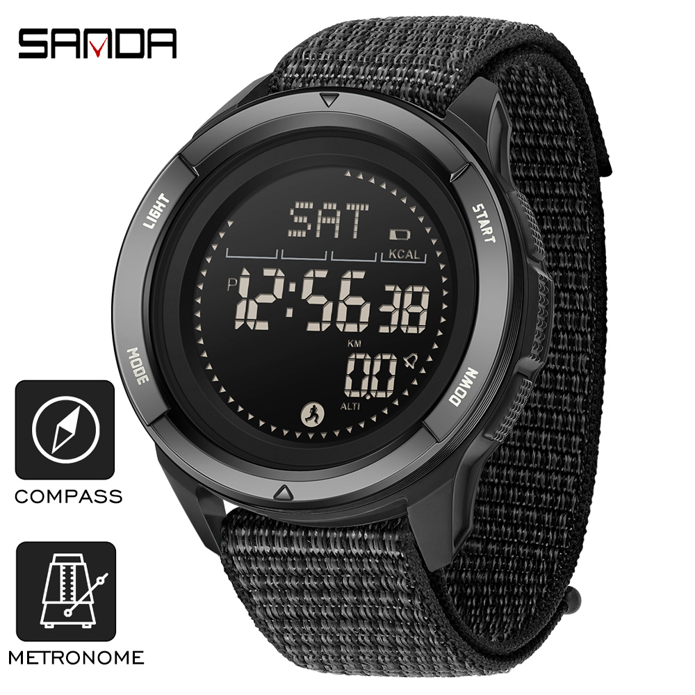 SANDA Brand Electronic Watches - Compass Lensatic 리뷰 및 가격