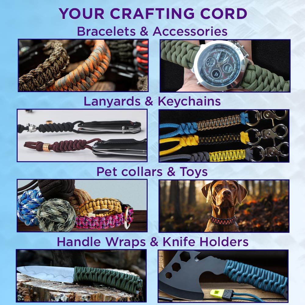 Reflective Paracord Rope 1000f - Para Cord 1000Ft 리뷰 및 가격