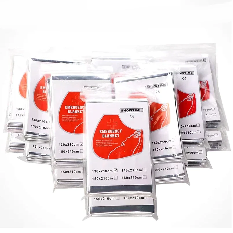 160*210cm 3 PCS Emergency Myra - Survival Blanket Reflective 리뷰 및 가격