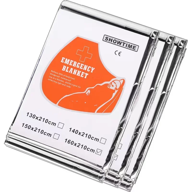 160*210cm 3 PCS Emergency Myra - Survival Blanket Reflective 리뷰 및 가격