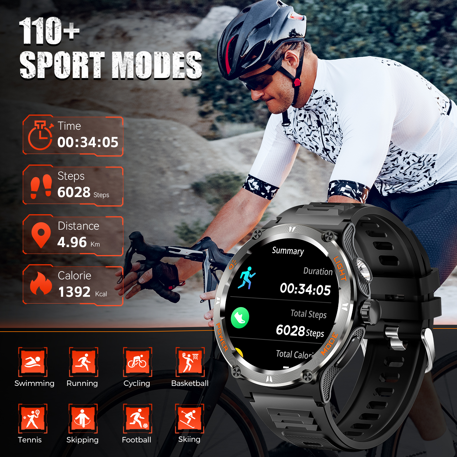EIGIIS Smart Watch 3ATM Waterp - Compass Lensatic 리뷰 및 가격