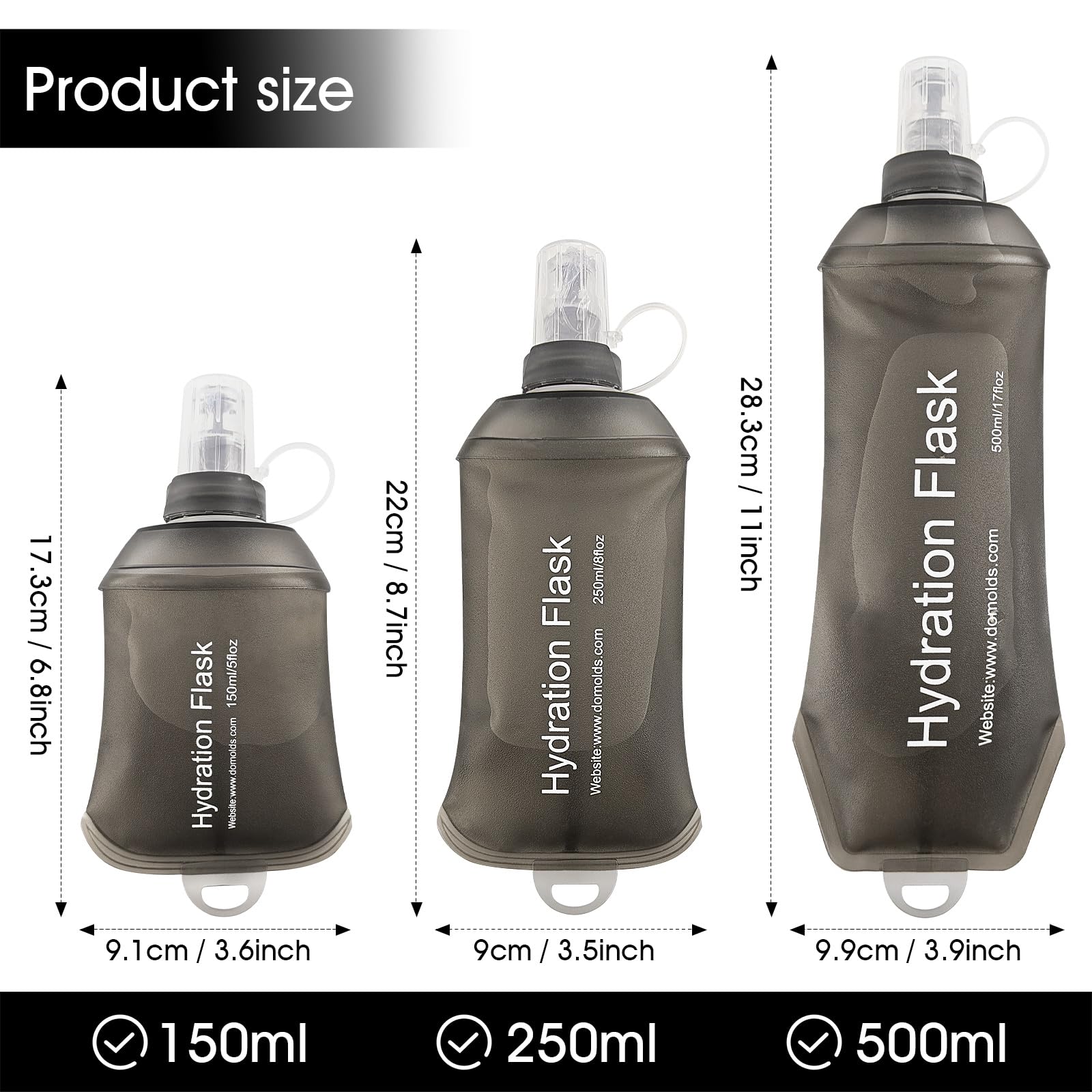 Soft Flask, TPU Collapsible So - Water Bag Collapsible 리뷰 및 가격