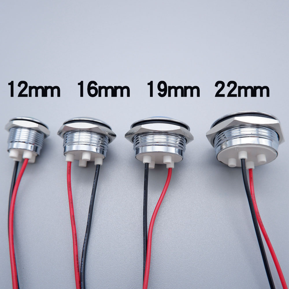 Metal LED Indicator Light 12mm - Signal Panel Orange 리뷰 및 가격