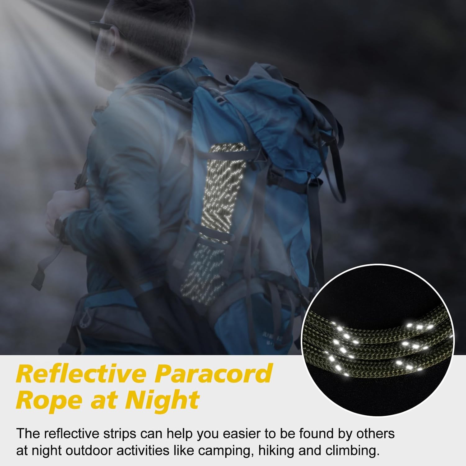 1000lb Reflective Paracord 4mm - Para Cord 1000Ft 리뷰 및 가격