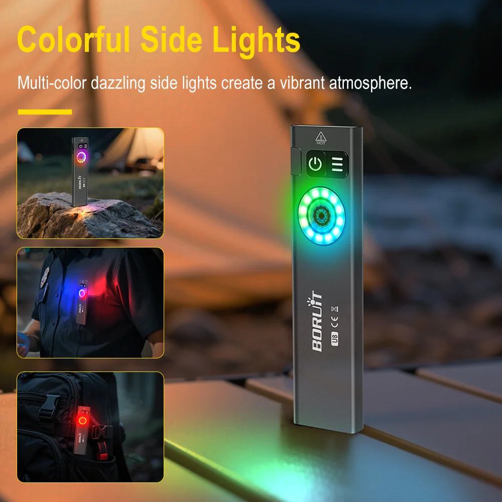 BORUiT U8 650LM EDC LED Flashl - Fishing Kit Compact 리뷰 및 가격