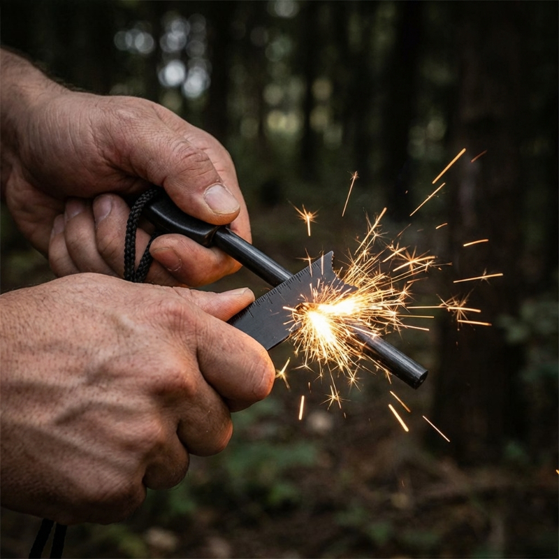 Multi-Function Wooden Handle M - Magnesium Fire Starter 리뷰 및 가격