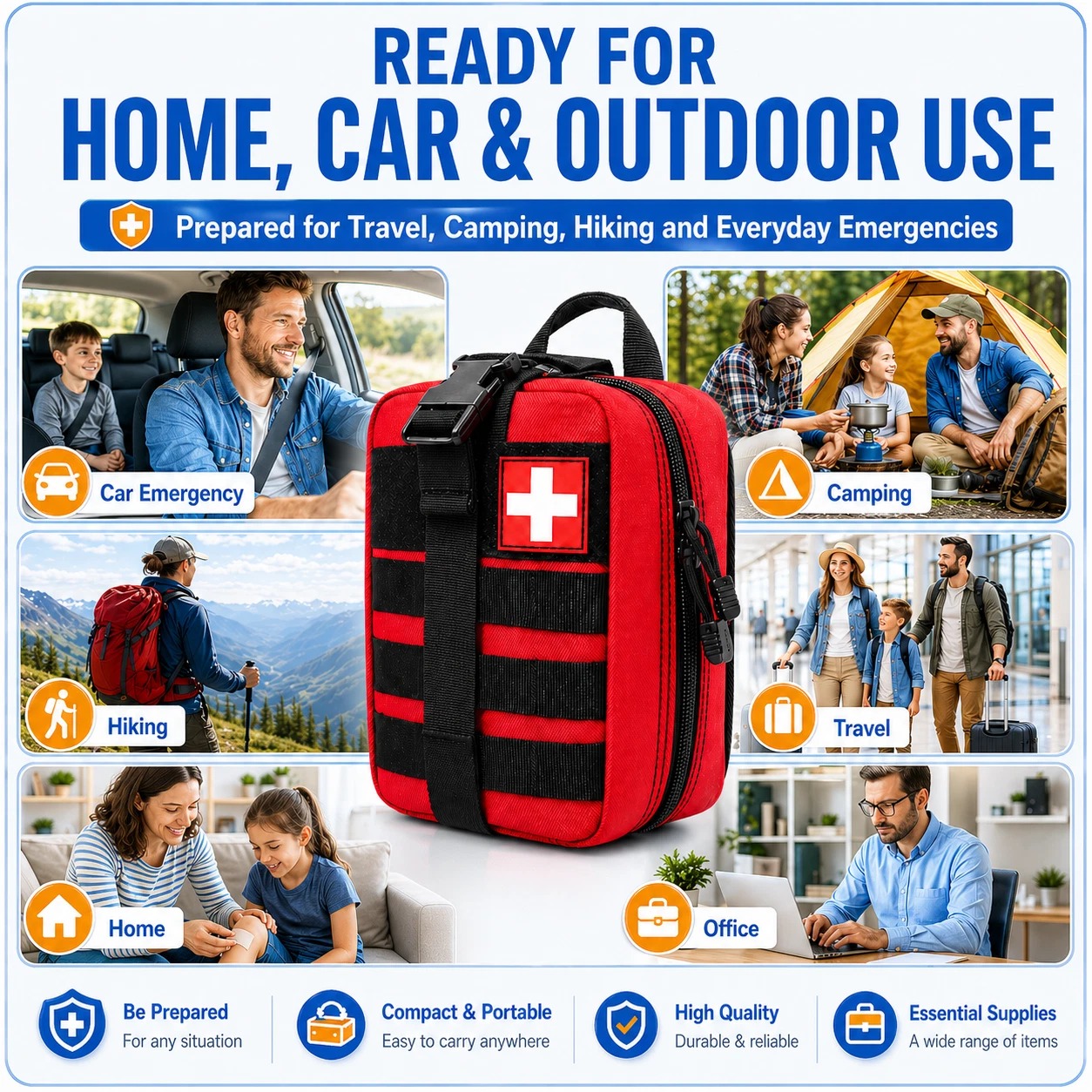 363pcs First Aid Kit Bag All P - Bivy Bag Emergency 리뷰 및 가격