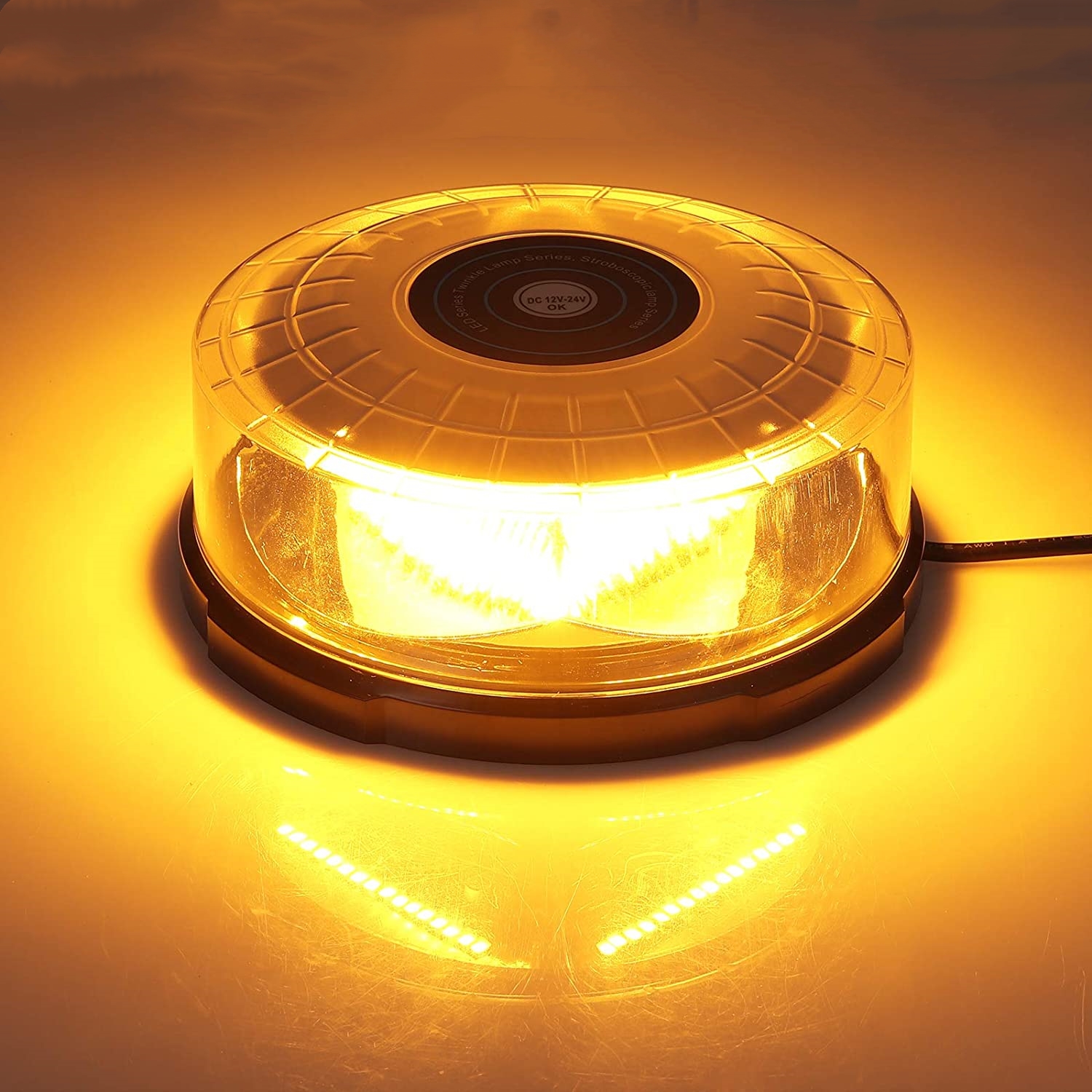 Yellow 24 LED Car Roof Ceiling - Sos Light Strobe 리뷰 및 가격