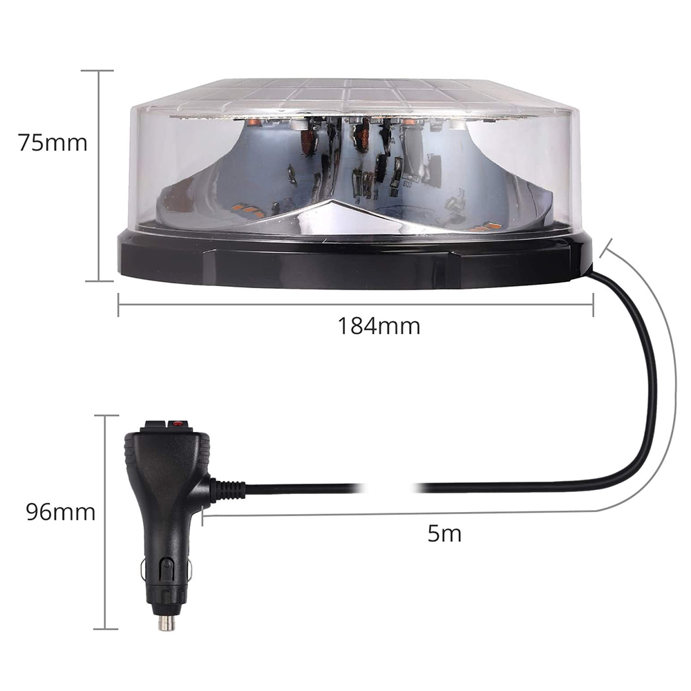 Yellow 24 LED Car Roof Ceiling - Sos Light Strobe 리뷰 및 가격