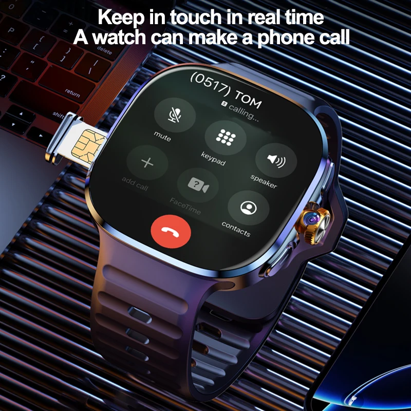 New Large Screen Smartwatch 4G - Compass Lensatic 리뷰 및 가격