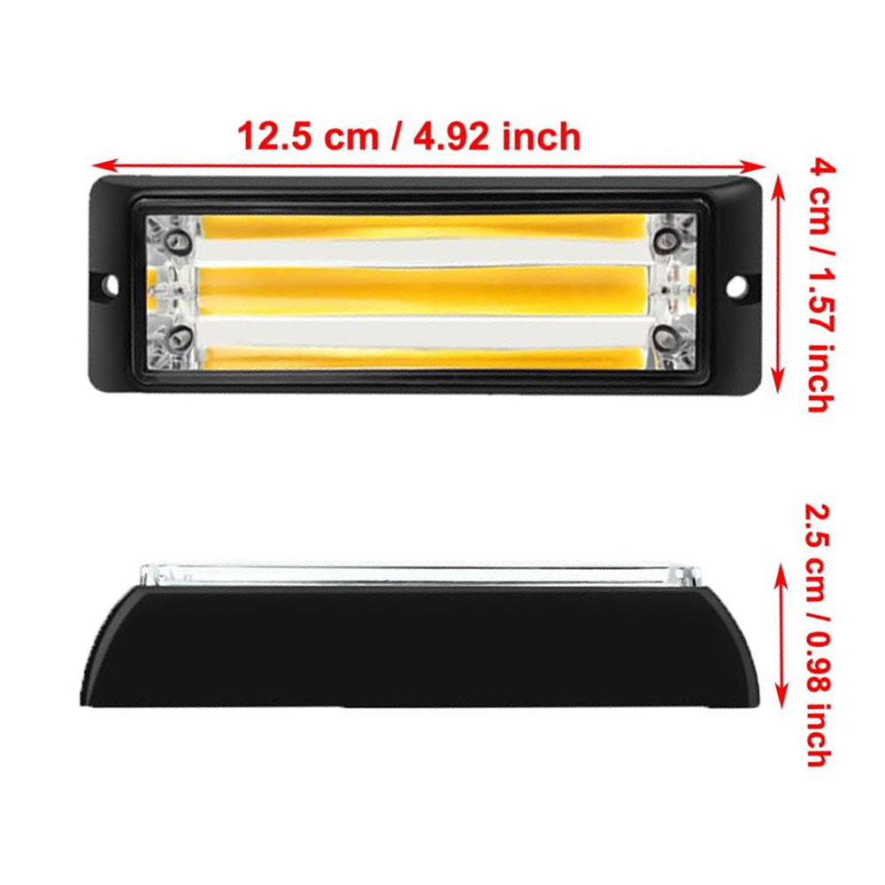 2pcs COB LED Warning Light Eme - Sos Light Strobe 리뷰 및 가격