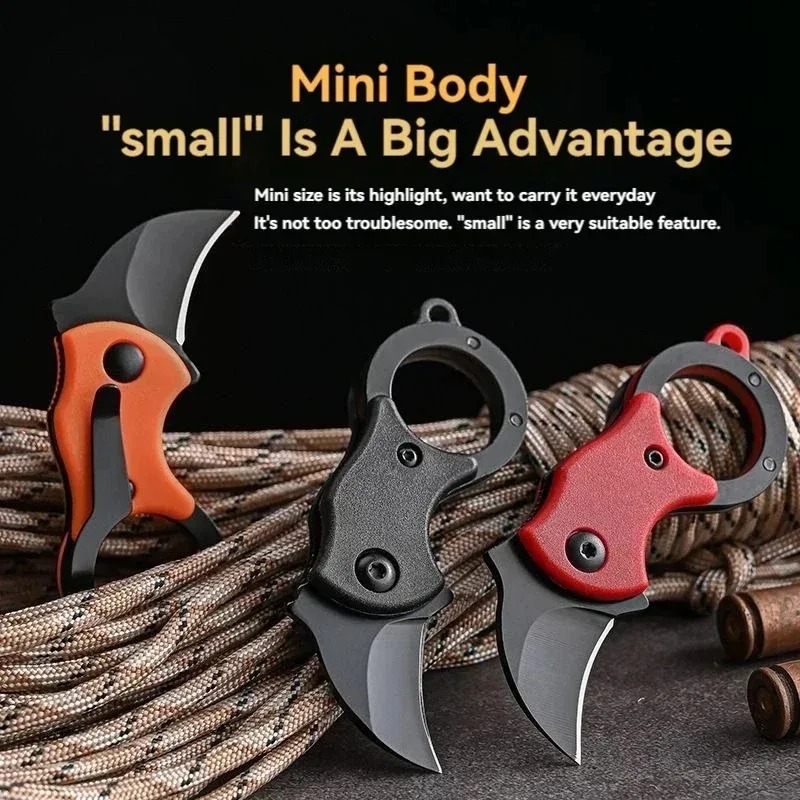 Mini Keychain Pocket Knife Sta - Bushcraft Knife Fixed 리뷰 및 가격
