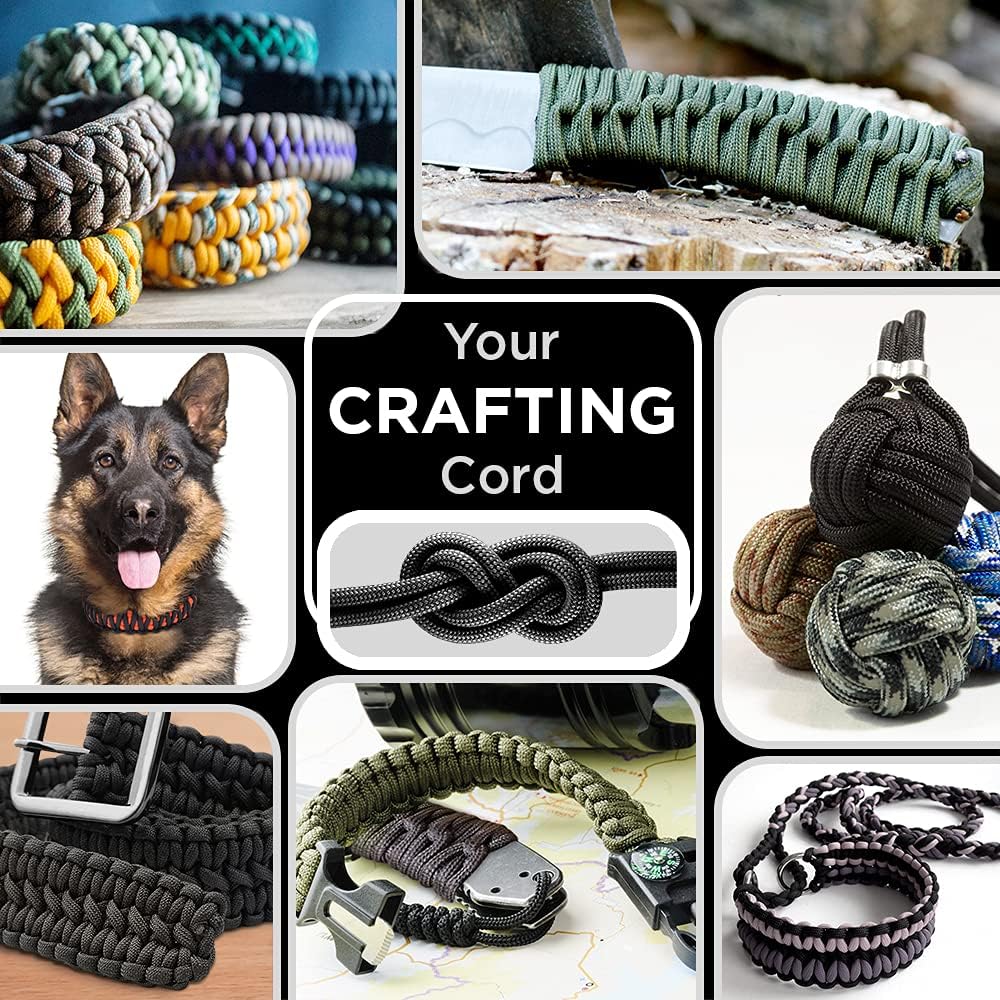 Paracord Type III 550 White 10 - Para Cord 1000Ft 리뷰 및 가격