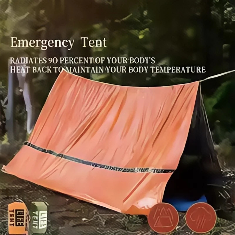 2 Person Emergency Survival Sh - Emergency Mylar Tent 리뷰 및 가격