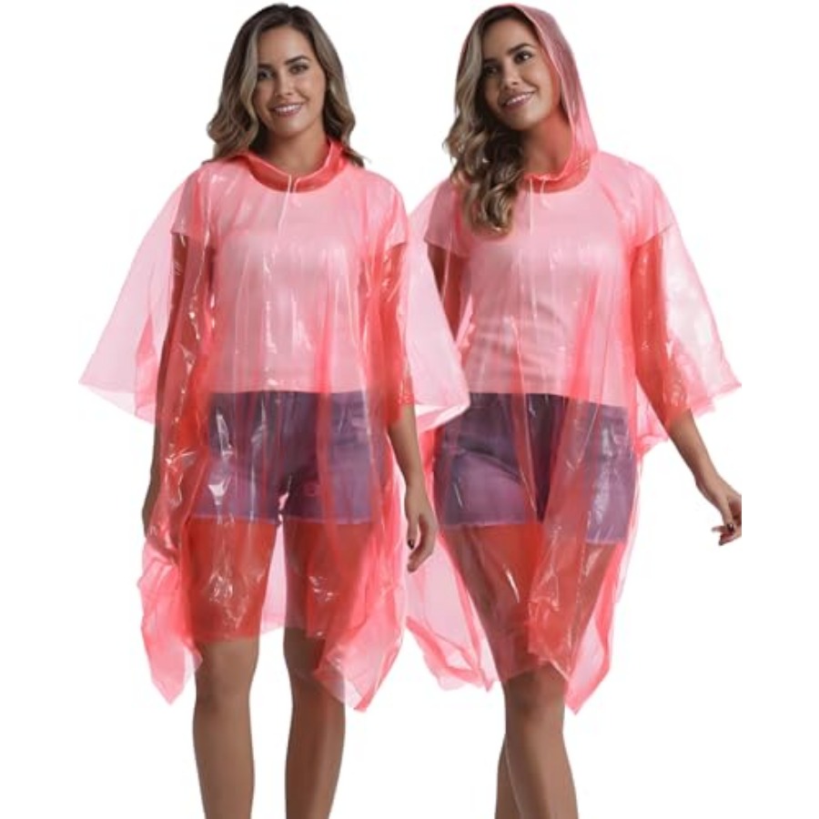 4/6/12 Pack Disposable Rain Po - Emergency Poncho Rain 리뷰 및 가격