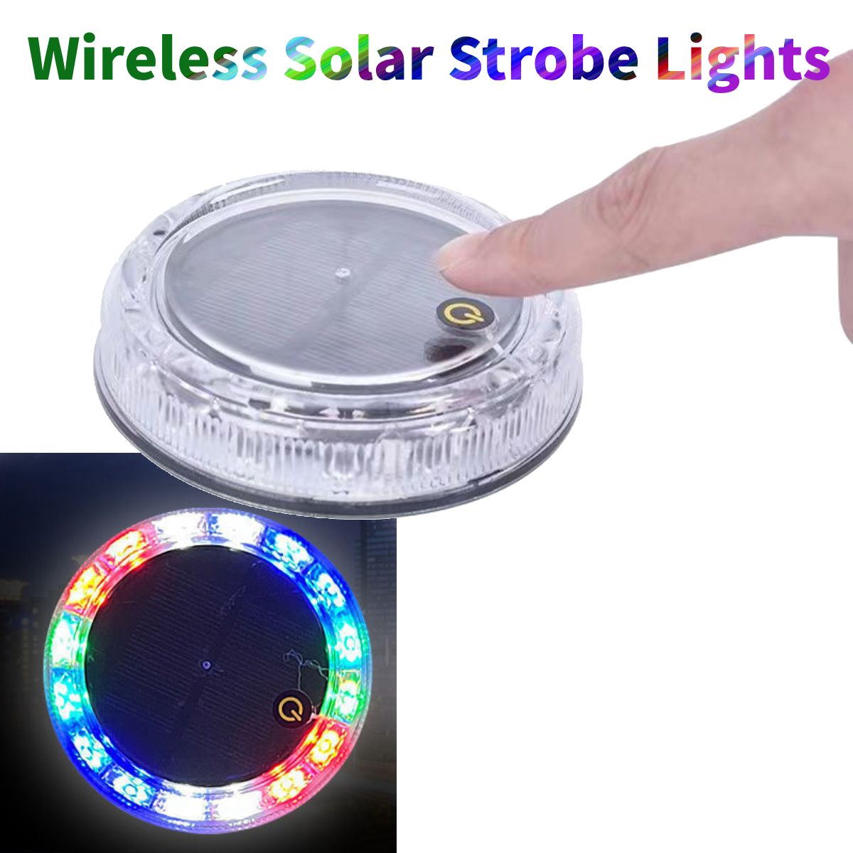 1/2x Car Wireless Strobe Touch - Sos Light Strobe 리뷰 및 가격
