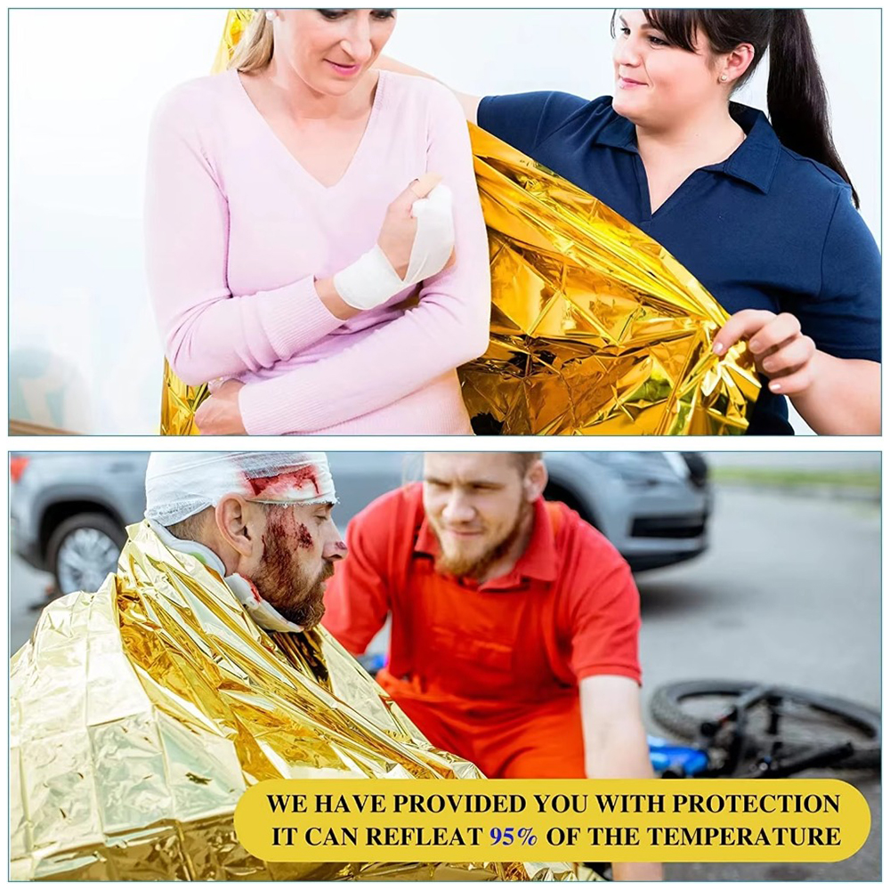 Mylar foil Emergency Survival  - Survival Blanket Reflective 리뷰 및 가격