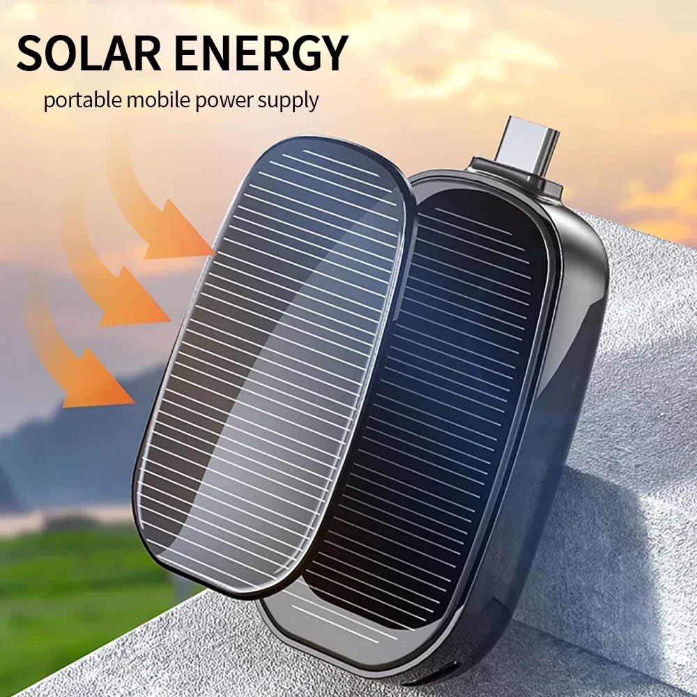 1200mAh Solar Mini Power Bank  - Solar Emergency Charger 리뷰 및 가격
