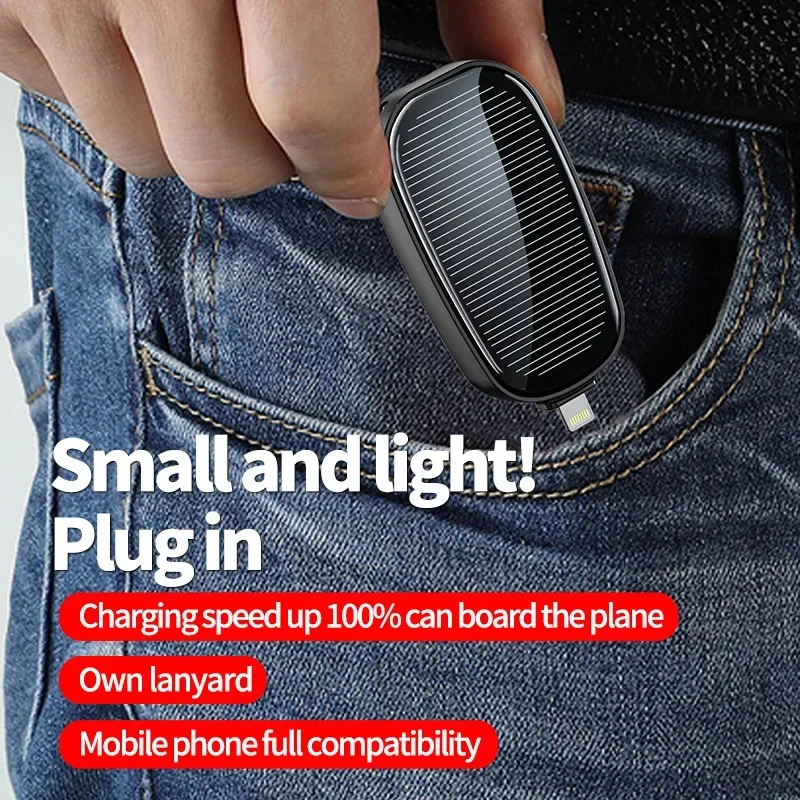1200mAh Solar Mini Power Bank  - Solar Emergency Charger 리뷰 및 가격