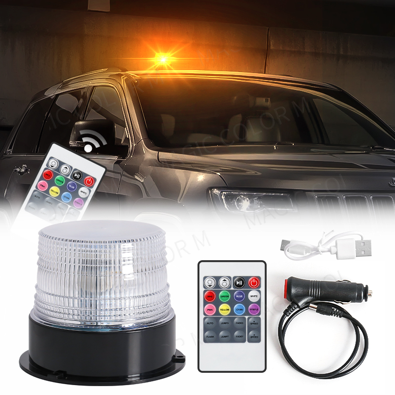 RGB LED Car Strobe Warning Lig - Sos Light Strobe 리뷰 및 가격