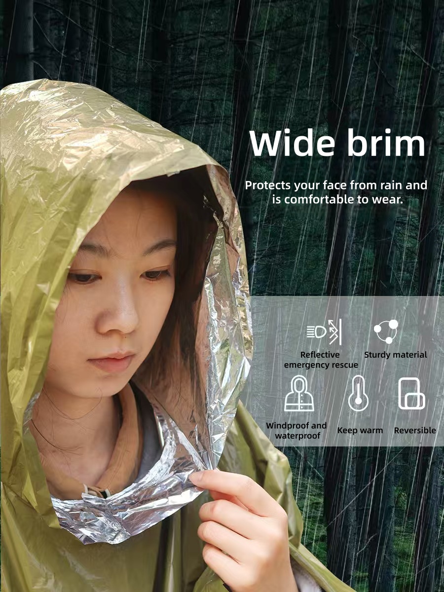 Outdoor Portable Emergency Rai - Survival Blanket Reflective 리뷰 및 가격