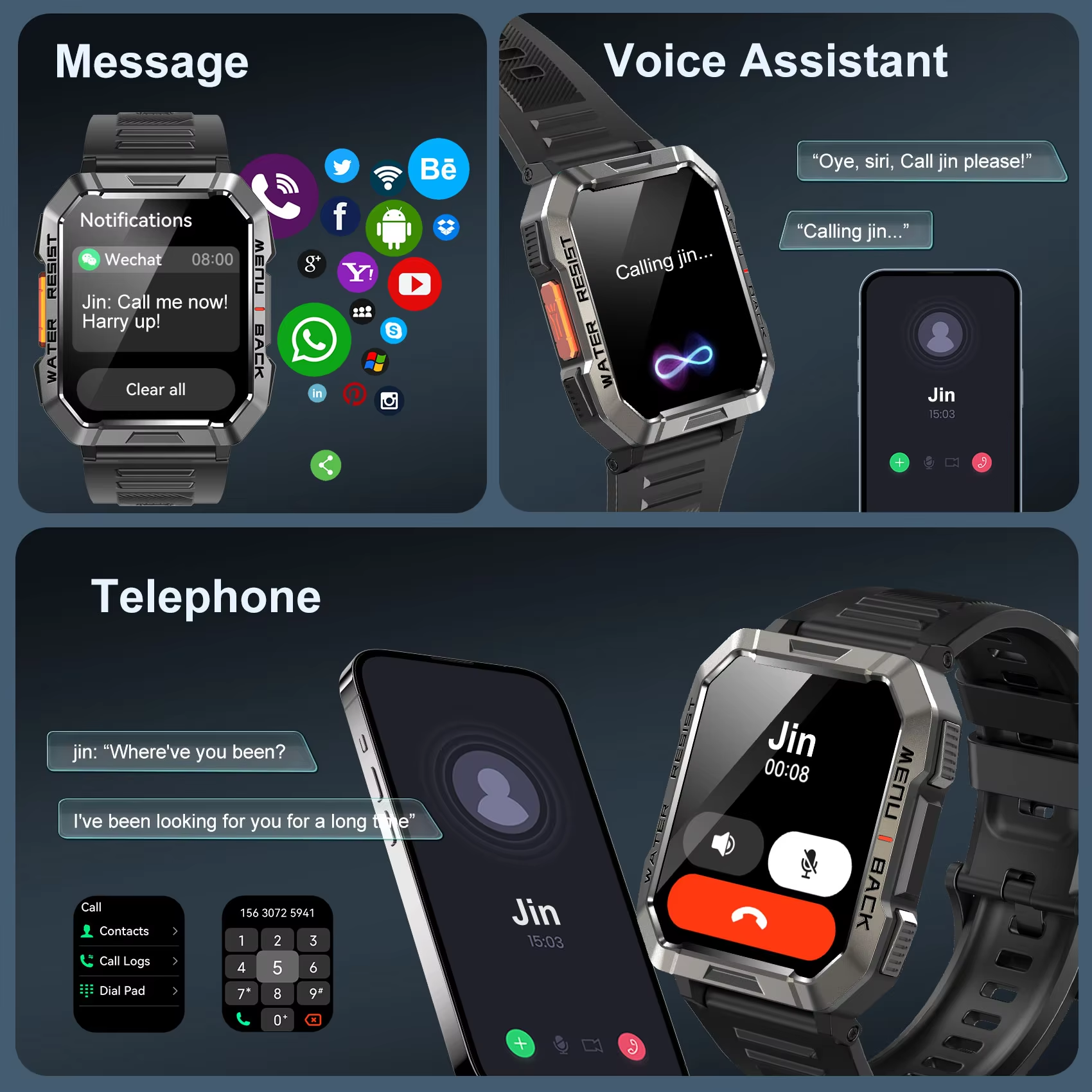 Blackview W60 Waterproof Smart - Compass Lensatic 리뷰 및 가격