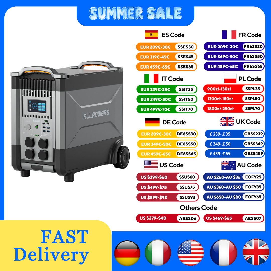 ALLPOWERS R4000 Expandable Por - Solar Emergency Charger 리뷰 및 가격