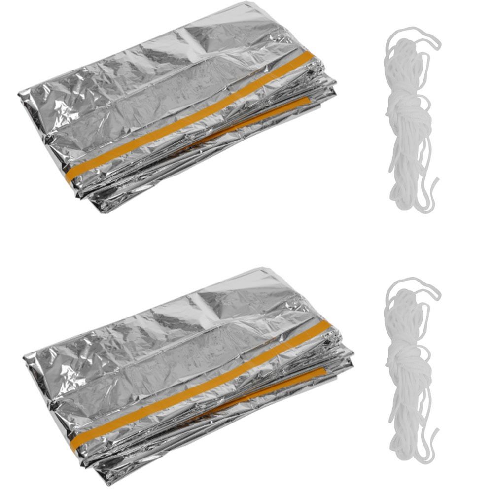 2 Pcs Durable Reflective Emerg - Survival Blanket Reflective 리뷰 및 가격