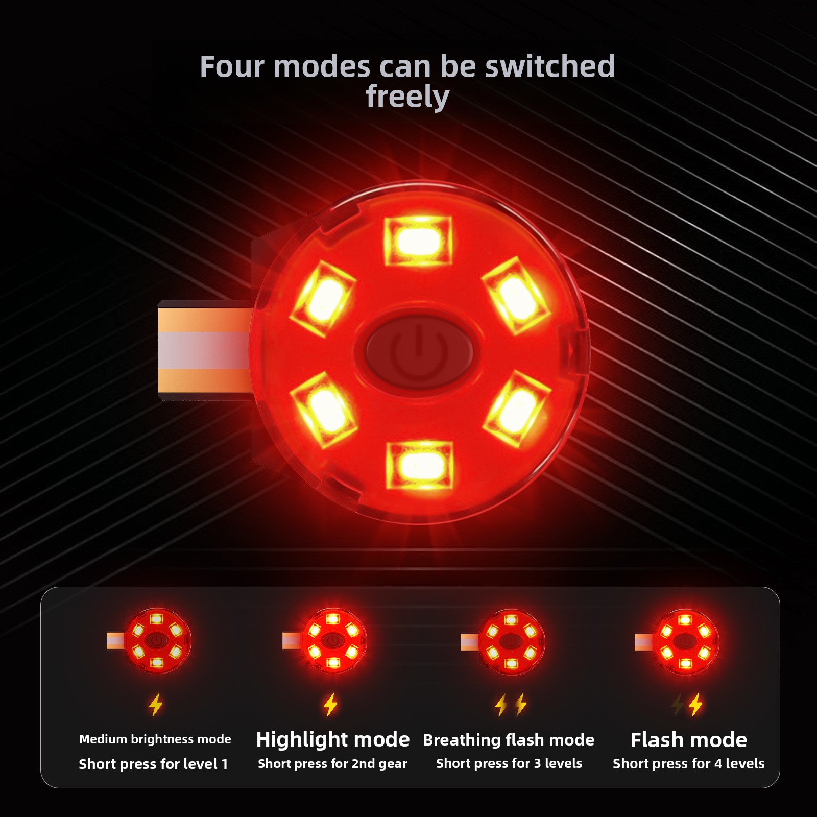 USB Rechargeable LED Helmet Ta - Sos Light Strobe 리뷰 및 가격