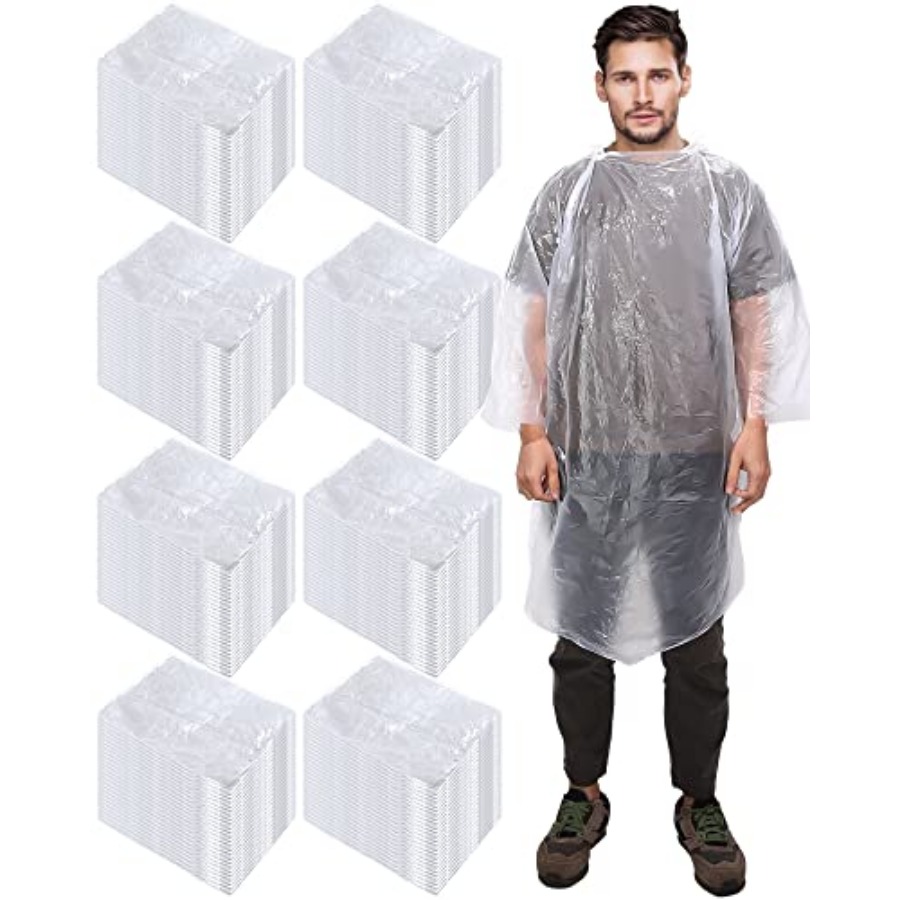 120 Pack Disposable Rain Ponch - Emergency Poncho Rain 리뷰 및 가격