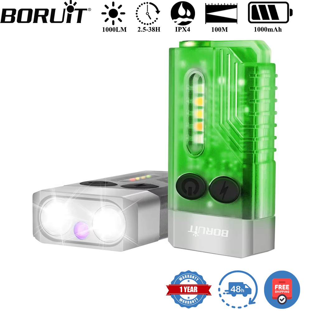 BORUiT V10 Keychain UV LED EDC - Fishing Kit Compact 리뷰 및 가격