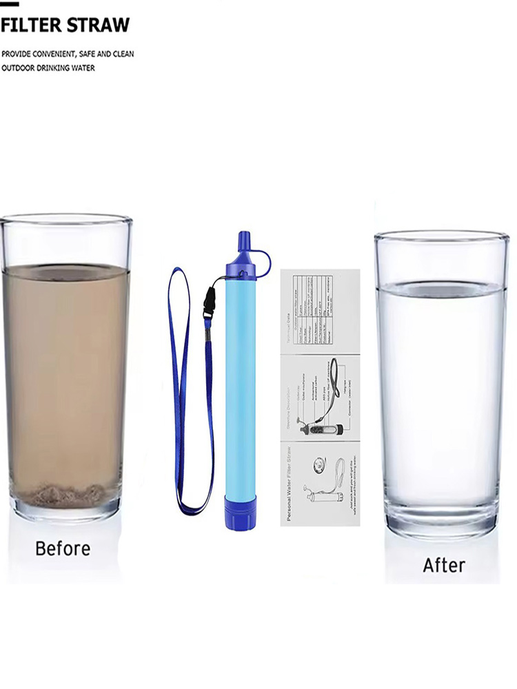 Portable Water Filter Straw, P - Water Purification Straw 리뷰 및 가격