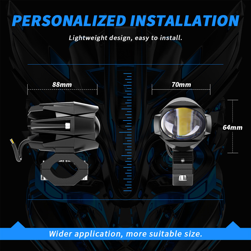 Motorcycle LED Fog Light Flash - Sos Light Strobe 리뷰 및 가격