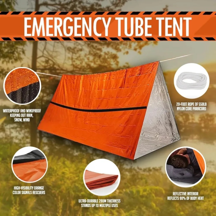 1PC Anti-rain Emergency Sleepi - Emergency Mylar Tent 리뷰 및 가격