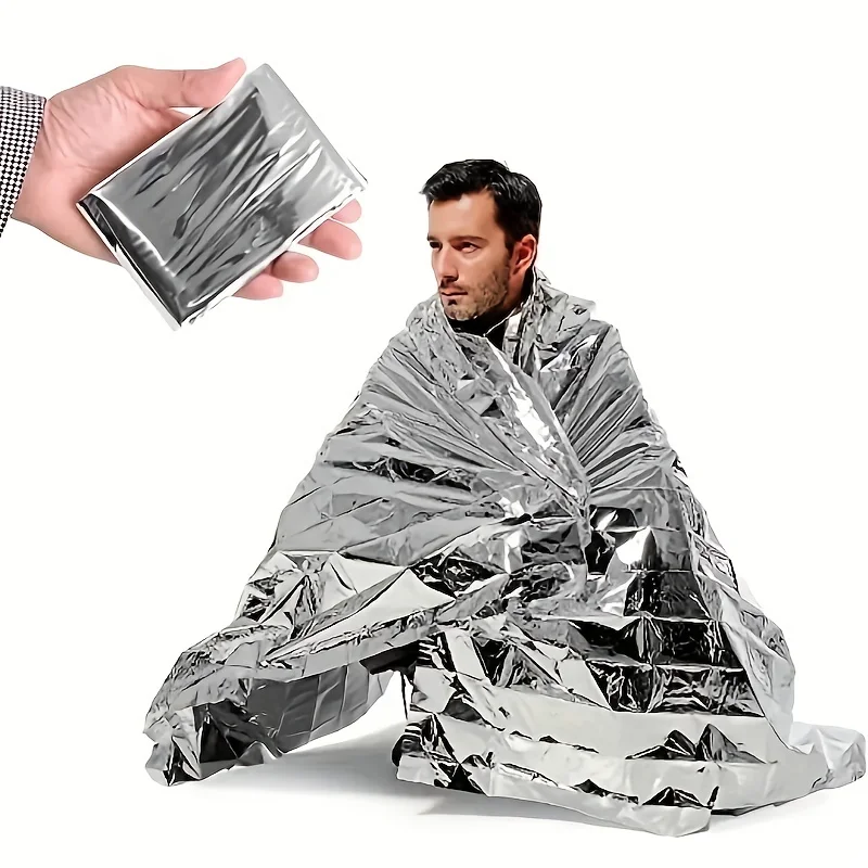 1pcs Outdoor survival portable - Survival Blanket Reflective 리뷰 및 가격