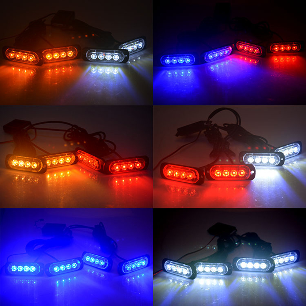 Wireless Grille Police Lights  - Sos Light Strobe 리뷰 및 가격
