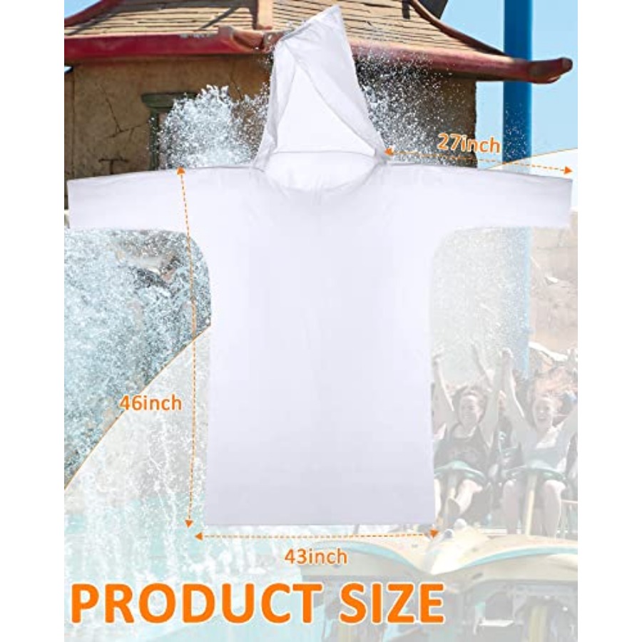 120 Pack Disposable Rain Ponch - Emergency Poncho Rain 리뷰 및 가격