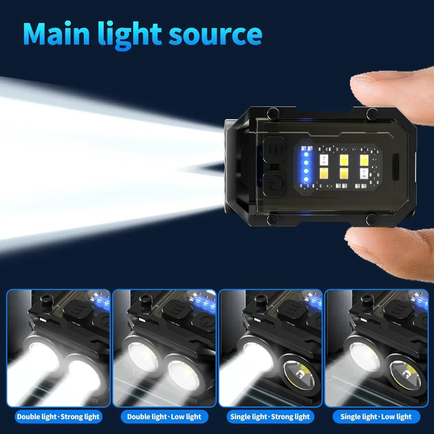 Mini COB Keychain Flashlight,C - Fishing Kit Compact 리뷰 및 가격