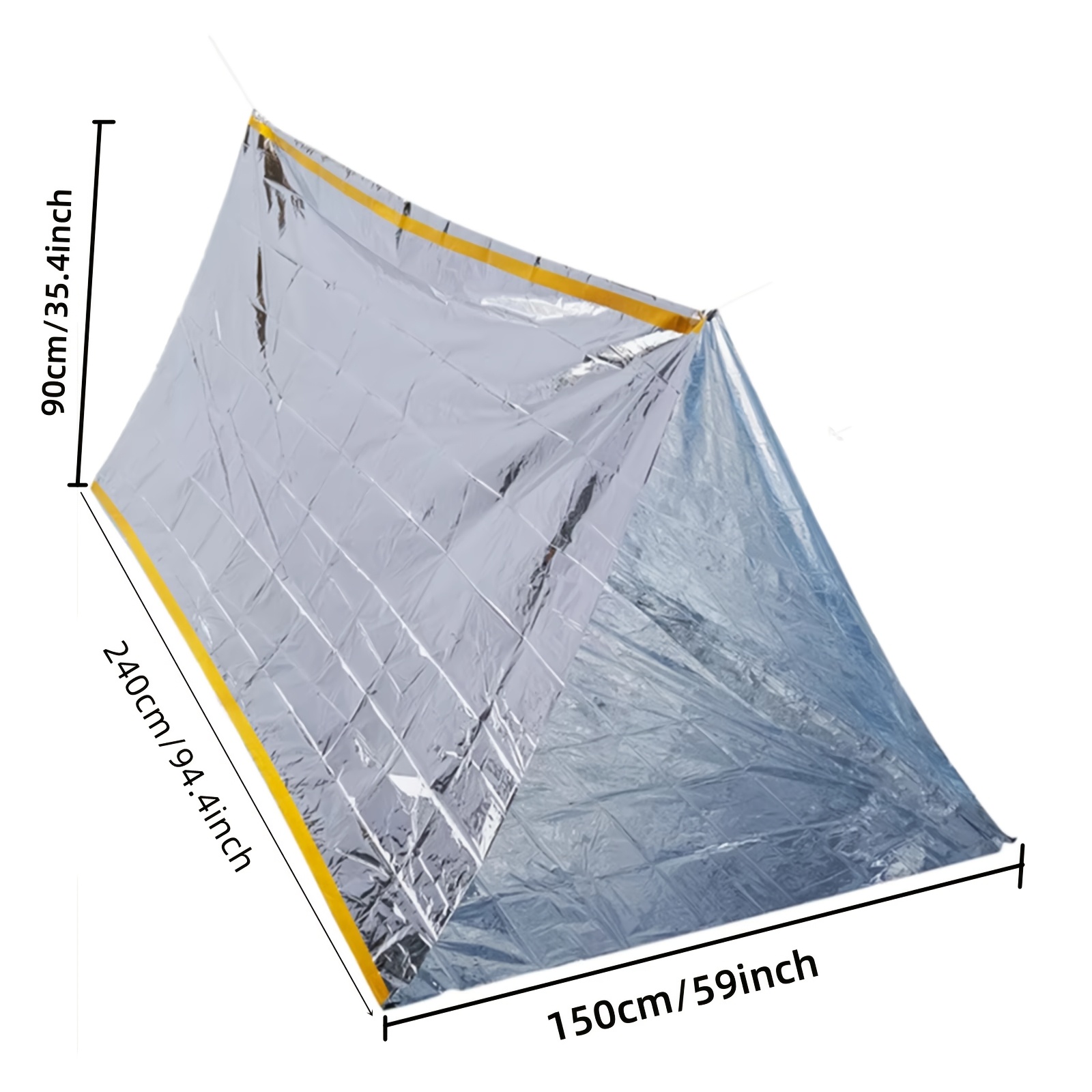 Compact Emergency Thermal Tent - Emergency Mylar Tent 리뷰 및 가격