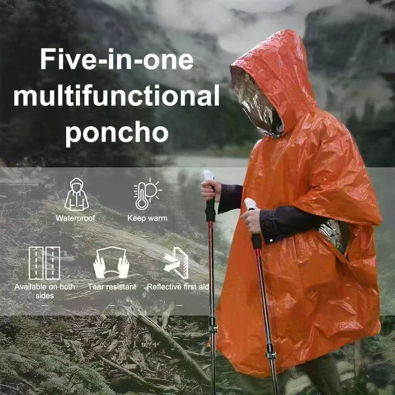 4PCS Emergency Survival Rain H - Survival Blanket Reflective 리뷰 및 가격