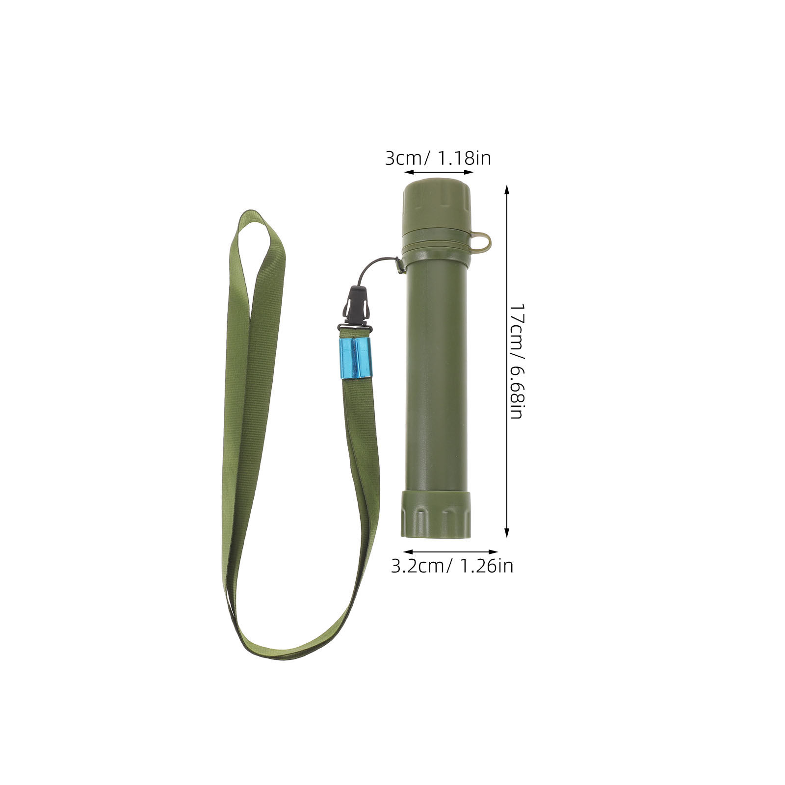 Compact Survival Water Filter  - Water Purification Straw 리뷰 및 가격