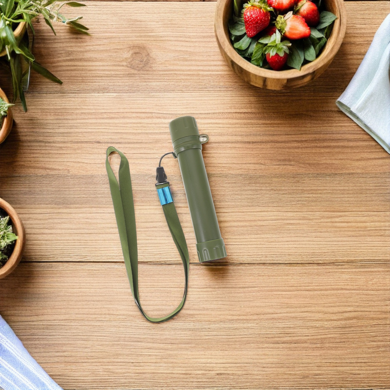 Compact Survival Water Filter  - Water Purification Straw 리뷰 및 가격