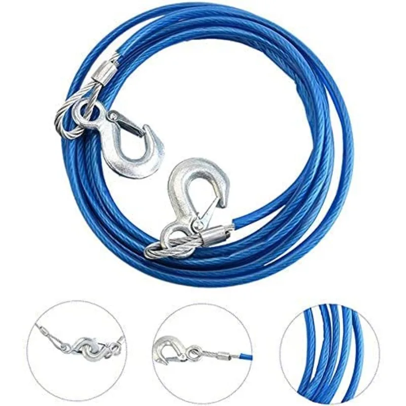Car Towing Rope 3-7 Tons Steel - Rescue Rope Throw 리뷰 및 가격