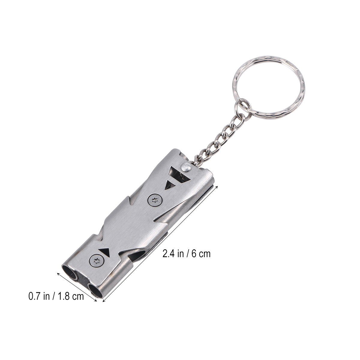 1Pcs Double Tube Survival Emer - Emergency Whistle Loud 리뷰 및 가격