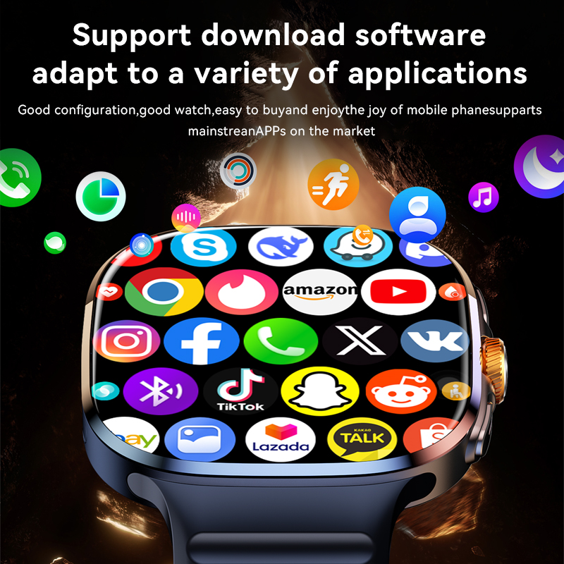 New Large Screen Smartwatch 4G - Compass Lensatic 리뷰 및 가격