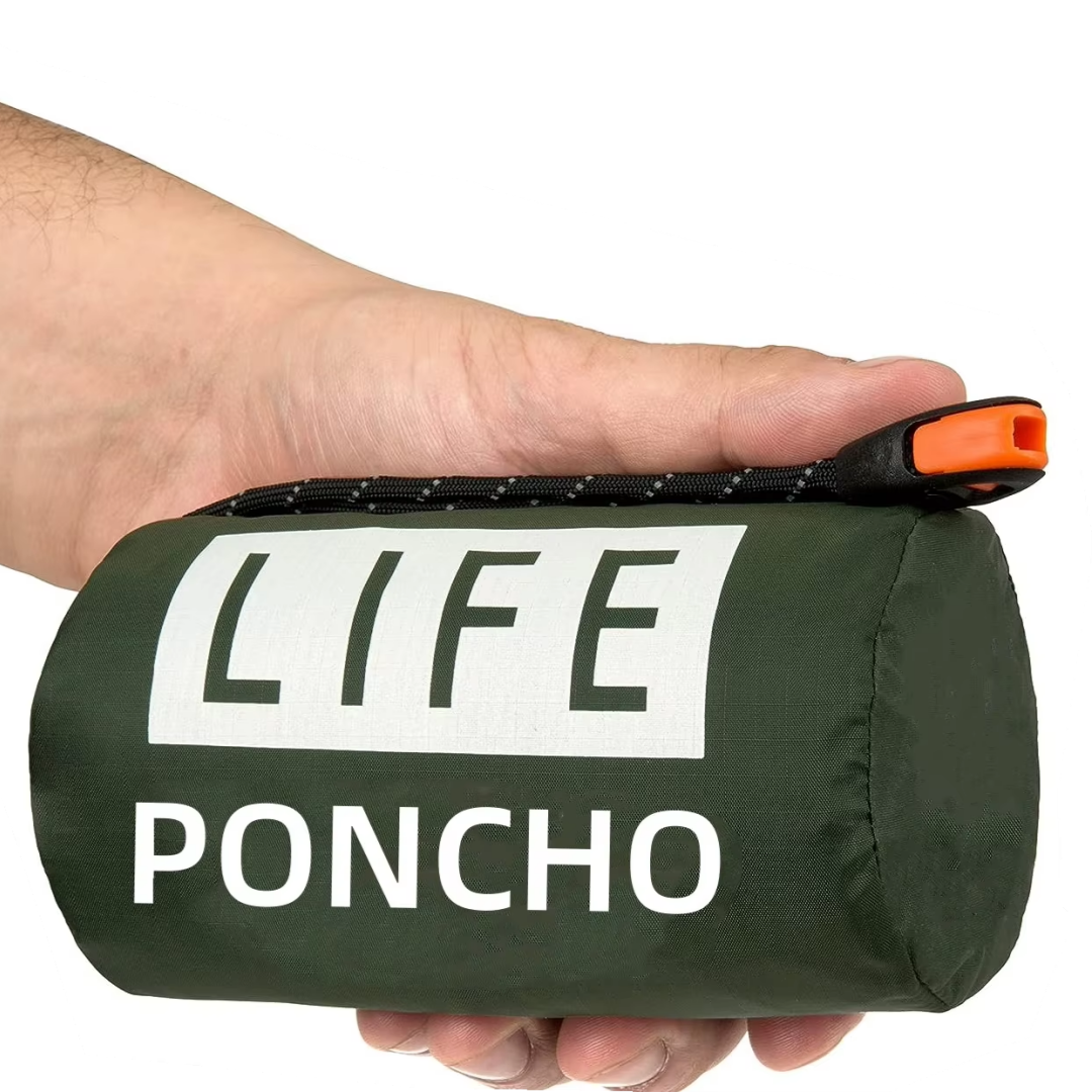 LIFE poncho Emergency Survival - Survival Blanket Reflective 리뷰 및 가격