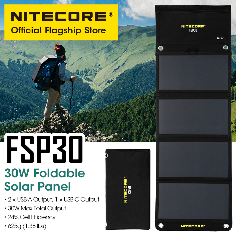NITECORE FSP30 30W Portable So - Solar Emergency Charger 리뷰 및 가격