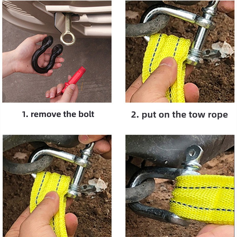 Car Trailer Rope Off Road Pull - Rescue Rope Throw 리뷰 및 가격